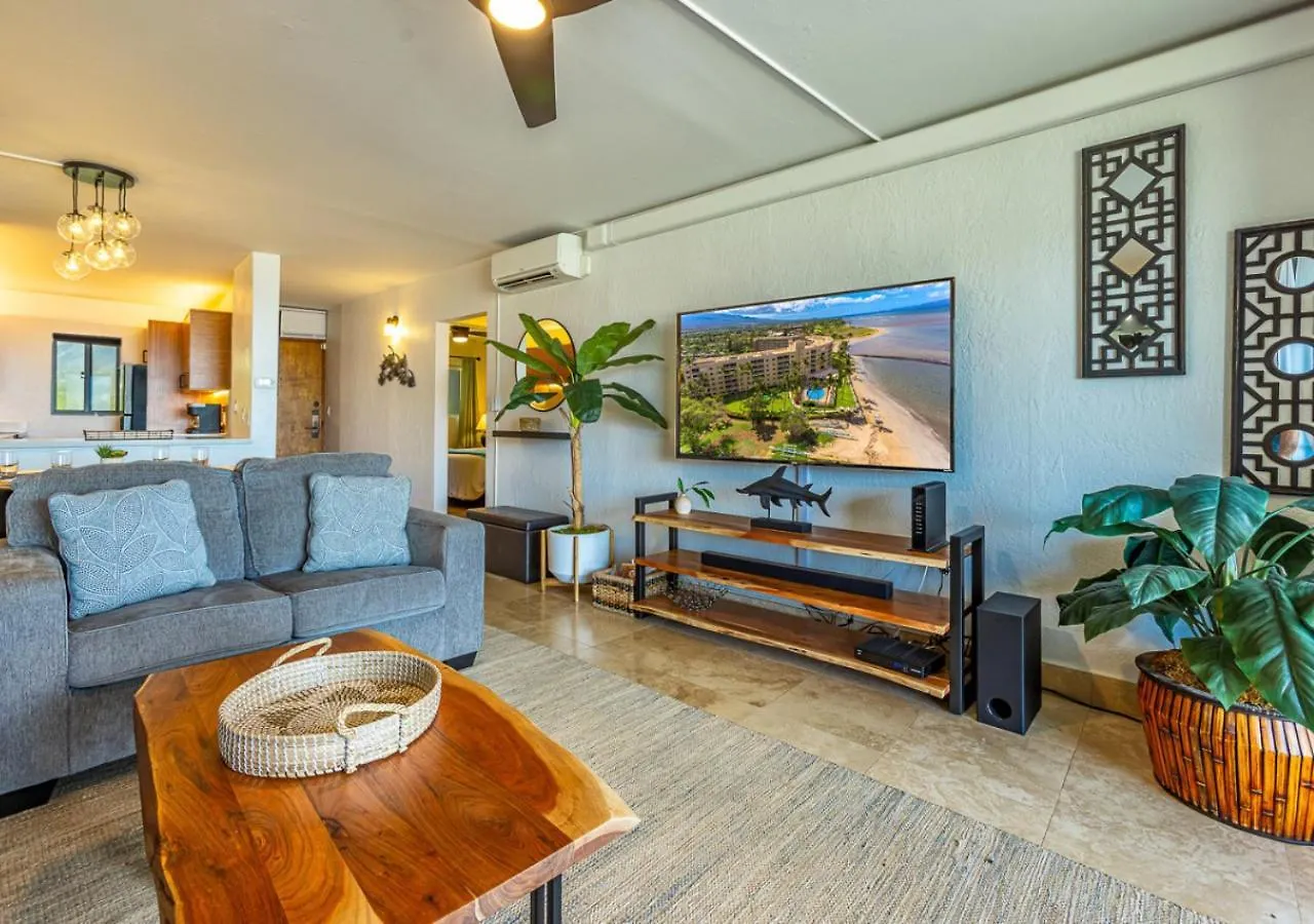 Oceanfront Ground Floor W Stunning Sunset Views Apartment Kihei