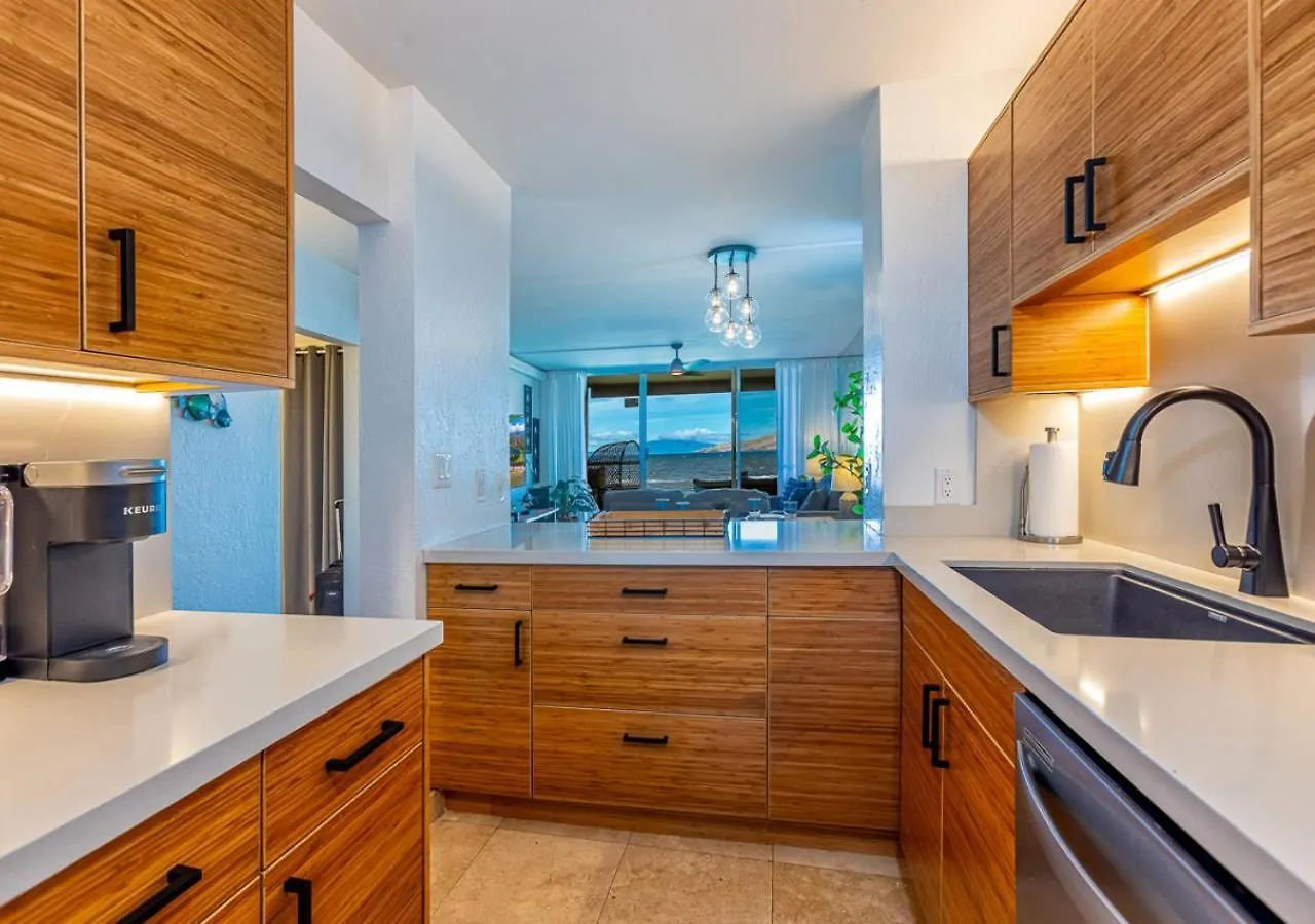 Oceanfront Ground Floor W Stunning Sunset Views Apartment Kihei